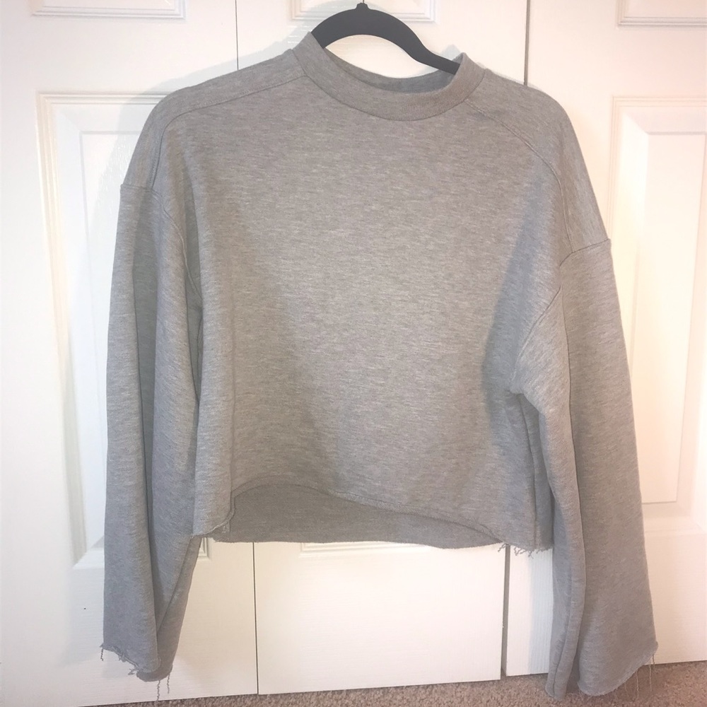 H&M Wide Sleeve Crop Sweater women’s 2